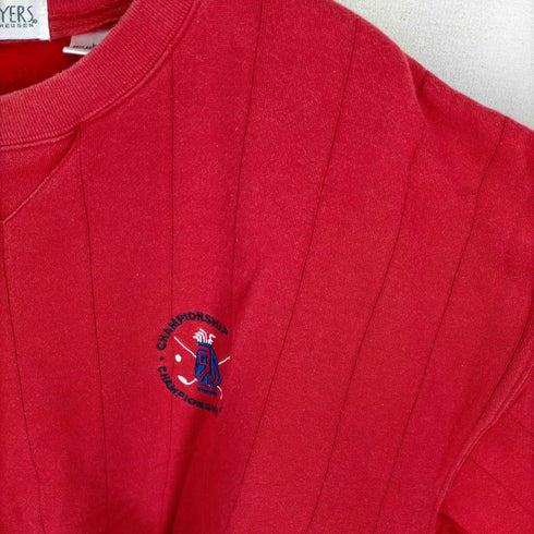 ヴァンヒューゼン VAN HEUSEN 90S インドネシア製 クルーネックスウェット メンズ JPN:L