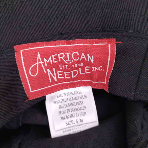 アメリカンニードル American Needle 刺繍ロゴ バケットハット メンズ S/M