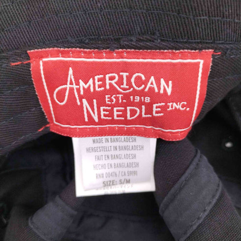 アメリカンニードル American Needle 刺繍ロゴ バケットハット メンズ S/M