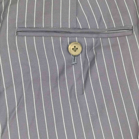 ポロバイラルフローレン Polo by RALPH LAUREN 90-00s ウールストライプ2タックスラックス メンズ C96-W84-T180 A7