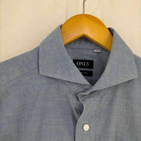 オンリー ONLY SLIM FIT カッタウェイシャツ メンズ 40/R