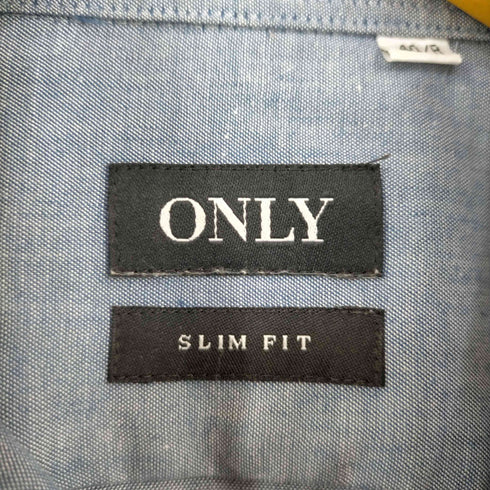 オンリー ONLY SLIM FIT カッタウェイシャツ メンズ 40/R