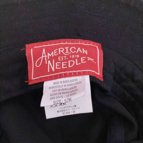 アメリカンニードル American Needle 刺繍ロゴ バケットハット メンズ S/M
