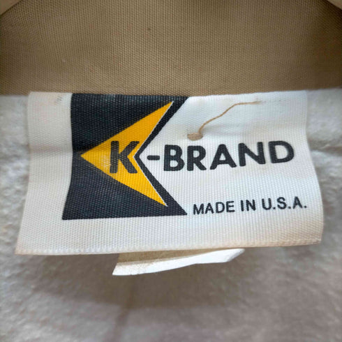 - K-BRAND 80-90S USA製 ASGROW 企業刺繍 コーチジャケット メンズ
