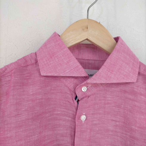 ジョンピアース JOHN PEARSE リネンコットン カッタウェイシャツ メンズ JPN:L