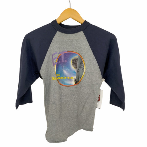 ⓒ1982 ラグラン シングルステッチ カットオフ ムービーTシャツ メンズ