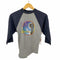 ⓒ1982 ラグラン シングルステッチ カットオフ ムービーTシャツ メンズ
