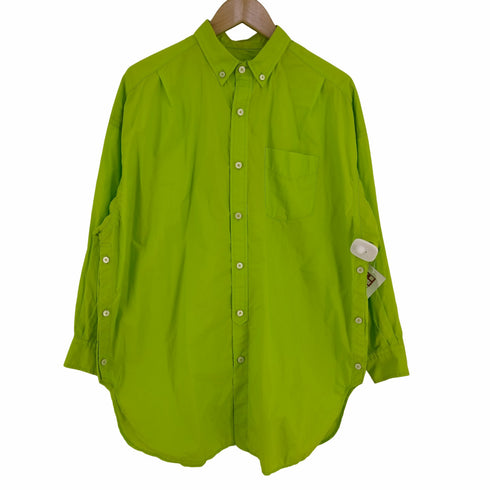 ビームスボーイ BEAMS BOY コットンタイプライター ビックボタンダウンシャツ レディース JPN:0