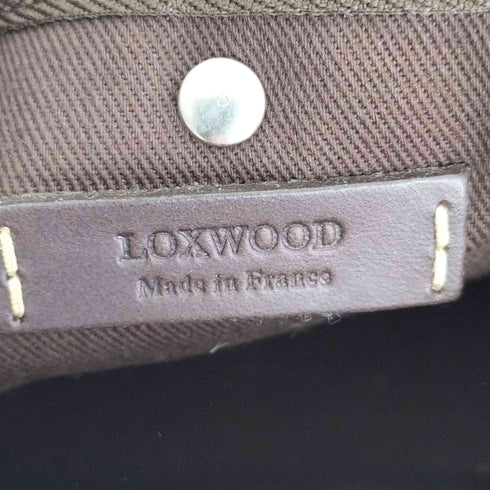 LOXWOOD MADE IN FRANCE ゼブラ柄 ハラコレザーハンドバッグ レディース