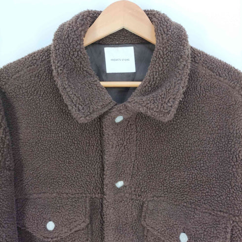 フリークスストア FREAKS STORE ボアフリース トラッカージャケット メンズ JPN:M