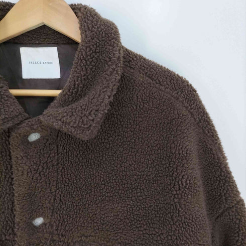 フリークスストア FREAKS STORE ボアフリース トラッカージャケット メンズ JPN:M