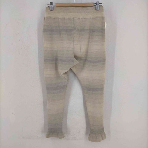 マチュアリー maturely Kasuri Easy Pants レディース