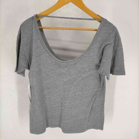 ステューシー Stussy USA製 サイドロゴUネックTシャツ レディース JPN:S