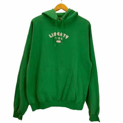 チャンピオン Champion 00S フロントプリント プルオーバーパーカー メンズ import:L