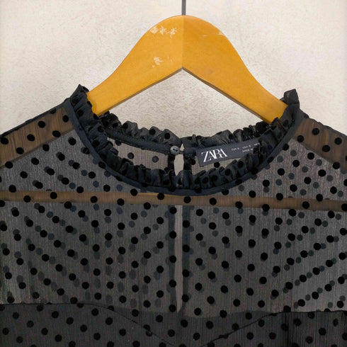ザラ ZARA ドット柄ワンピース レディース JPN:S
