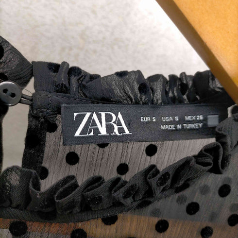ザラ ZARA ドット柄ワンピース レディース JPN:S