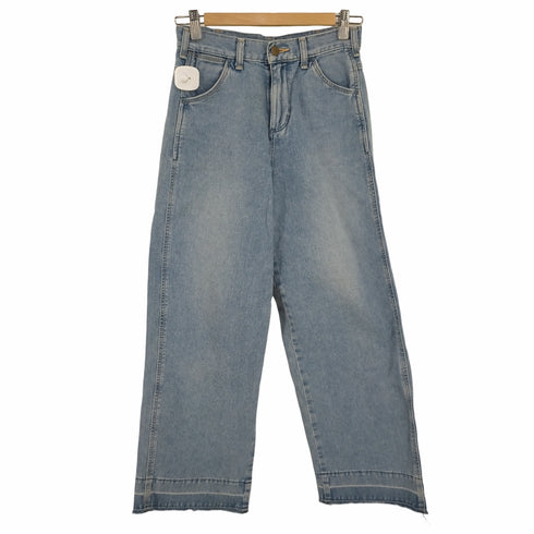 ラングラー Wrangler カットオフワイドデニムパンツ レディース S