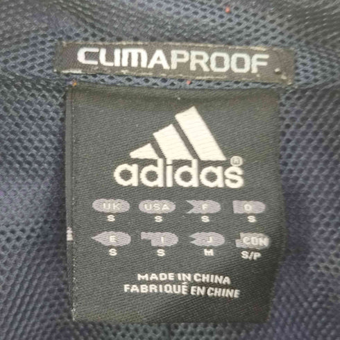 アディダス adidas CLIMAPROOF 総柄 ウインドブレーカー ブルゾン メンズ JPN:M