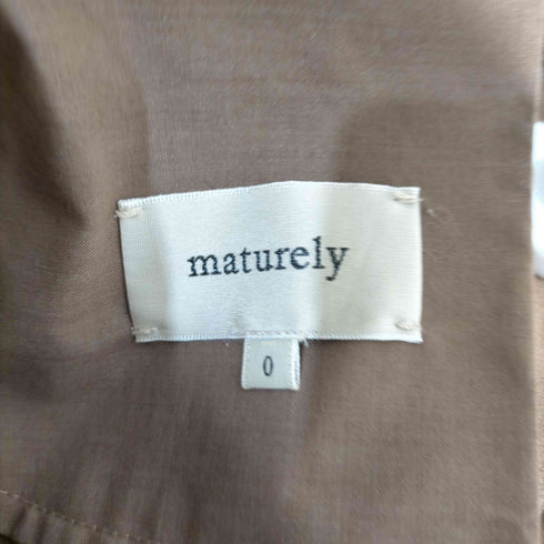 マチュアリー maturely Georgette Slacks レディース JPN:0