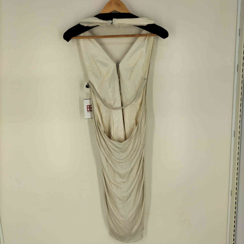 タダシショウジ TADASHI SHOJI USA製ホルターネックシルクチュニック レディース import:XS