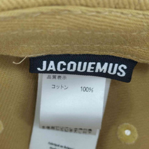 ジャックムス JACQUEMUS LA CASQUETTE ARTICHAUT サンシェードキャップ メンズ 58