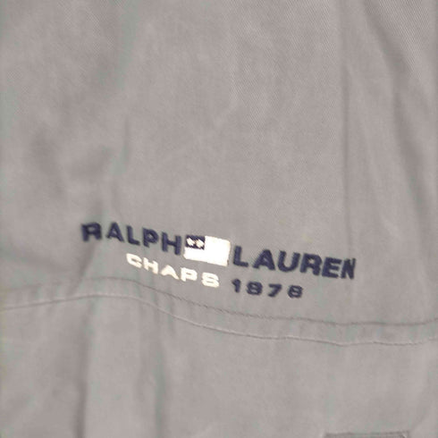 チャップスラルフローレン CHAPS RALPH LAUREN 90S 星条旗ロゴ刺繍 セーリングジャケット ライナー付き メンズ import:L