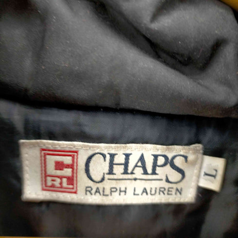 チャップスラルフローレン CHAPS RALPH LAUREN 90S 星条旗ロゴ刺繍 セーリングジャケット ライナー付き メンズ import:L