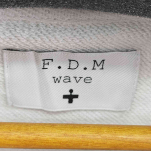 FDM 【wave】23AW FAKE DREAMER フロントポケット ジップアップ霜降りフーディ メンズ import:L
