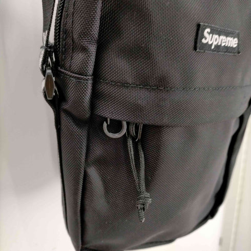 シュプリーム Supreme 18SS Cordura Ripstop Nylon shoulder bag コーデュラナイロン テープロゴ ボディ ショルダーバッグ メンズ
