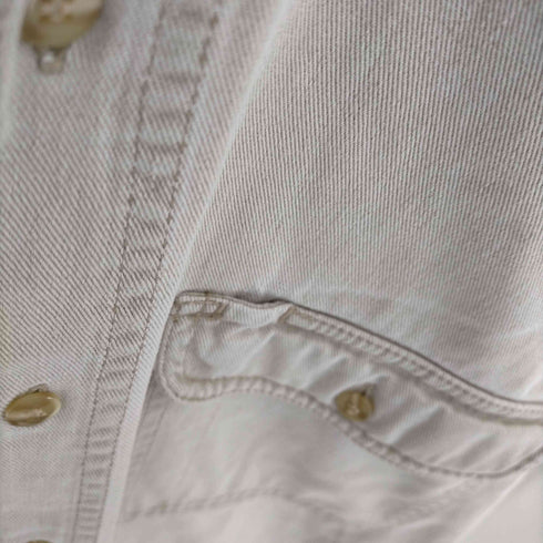 ギャップ Gap 80-90s OLD オールド 香港製 ボタンダウンワークシャツ CPOシャツ メンズ import:S