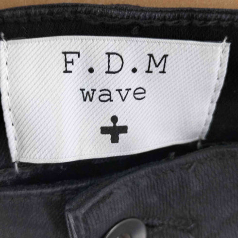FDM 【wave】コーティング ブーツカットデニム メンズ JPN:M
