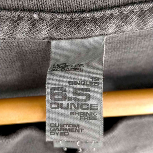 ロサンゼルスアパレル LOS ANGELES APPAREL 6.5oz Garment Dye Crew Neck T-Shirt メンズ JPN:L