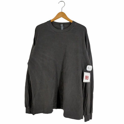 ロサンゼルスアパレル LOS ANGELES APPAREL 6.5oz Garment Dye Crew Neck L/S TEE メンズ JPN:XL
