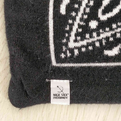 マジックスティック MAGIC STICK Cozy Knit Bandana Stole ペイズリー柄スカーフ メンズ