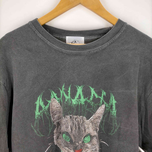 アコレイジア acOlaSia UGLY CAT プリント ロングスリーブカットソー レディース