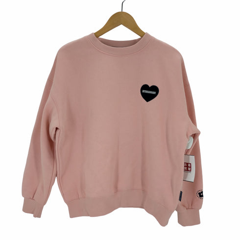 マイシュガーベイブ My Sugar Babe / MSB 24ss patch heart logo sweat レディース JPN:M