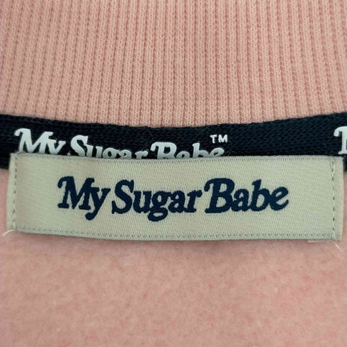 マイシュガーベイブ My Sugar Babe / MSB 24ss patch heart logo sweat レディース JPN:M