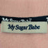 マイシュガーベイブ My Sugar Babe / MSB 24ss patch heart logo sweat レディース JPN:M