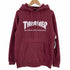 スラッシャーマガジン THRASHER MAGAZINE ロゴプリントパーカー メンズ JPN:L