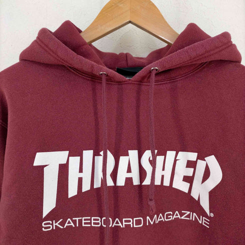 スラッシャーマガジン THRASHER MAGAZINE ロゴプリントパーカー メンズ JPN:L