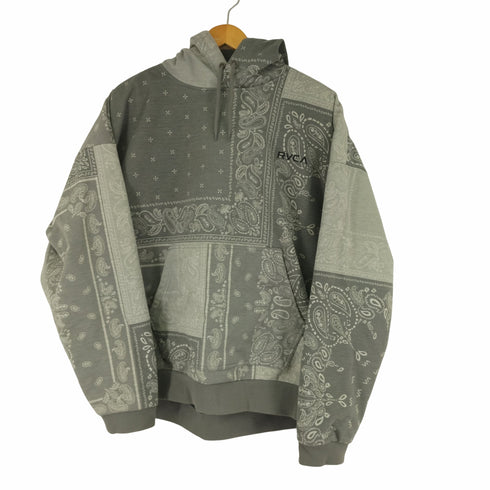 ルーカ RVCA 23AW PATCHWORK BANDANA HOODIE メンズ import:M