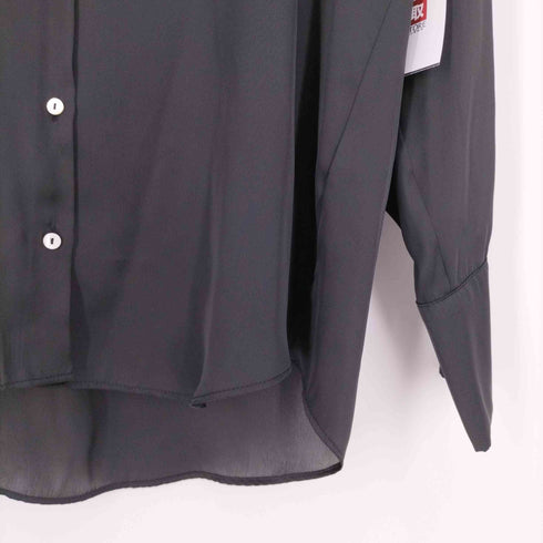 ザラ ZARA SATIN SHIRT サテンシャツ ブラウス レディース import:S