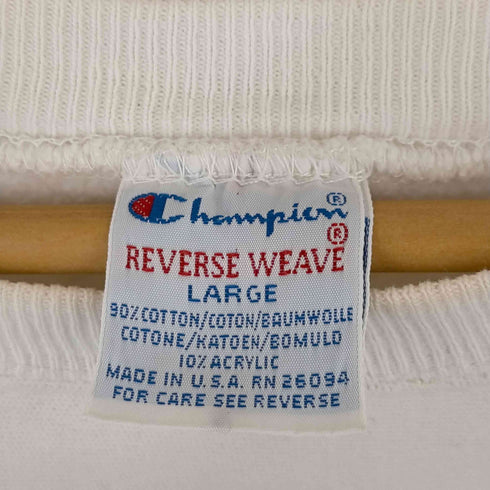 チャンピオン Champion USA製 刺繍タグ REVERSE WEAVE ASPEN CLUB クルーネックスウェット メンズ import:L