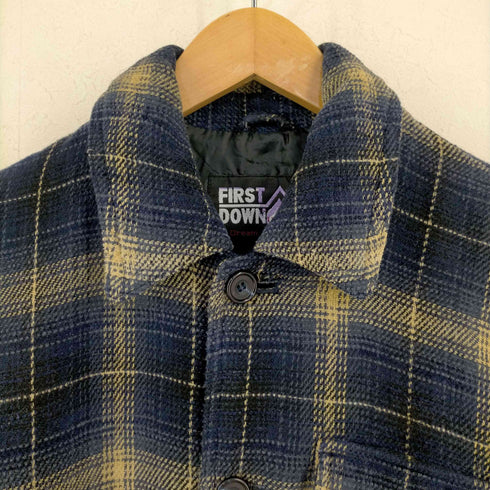 ファーストダウン FIRST DOWN ネルシャツジャケット メンズ import:L