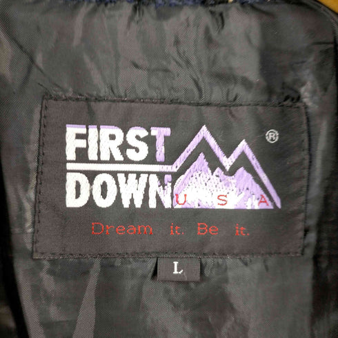 ファーストダウン FIRST DOWN ネルシャツジャケット メンズ import:L
