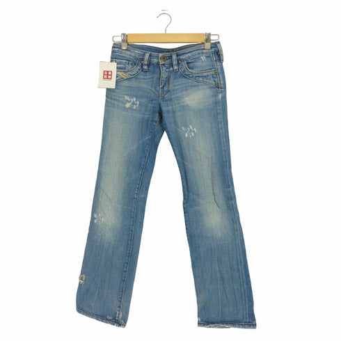 ディーゼル DIESEL イタリア製 ダメージ デニムパンツ レディース 24