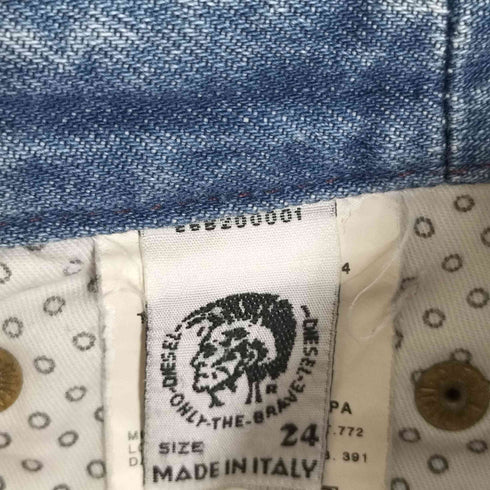 ディーゼル DIESEL イタリア製 ダメージ デニムパンツ レディース 24