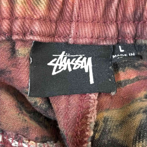 ステューシー Stussy RIP DYE BEACH PANT メンズ L