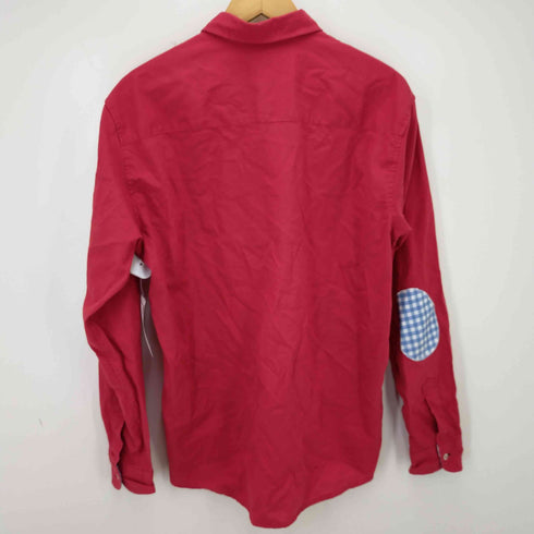 ポロラルフローレン POLO RALPH LAUREN BD長袖シャツ ギンガムチェックエルボーパッチ メンズ 17 1/2