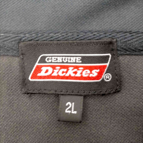 ディッキーズ Dickies ロゴプリント ハーフジップ トレーナー メンズ 2L